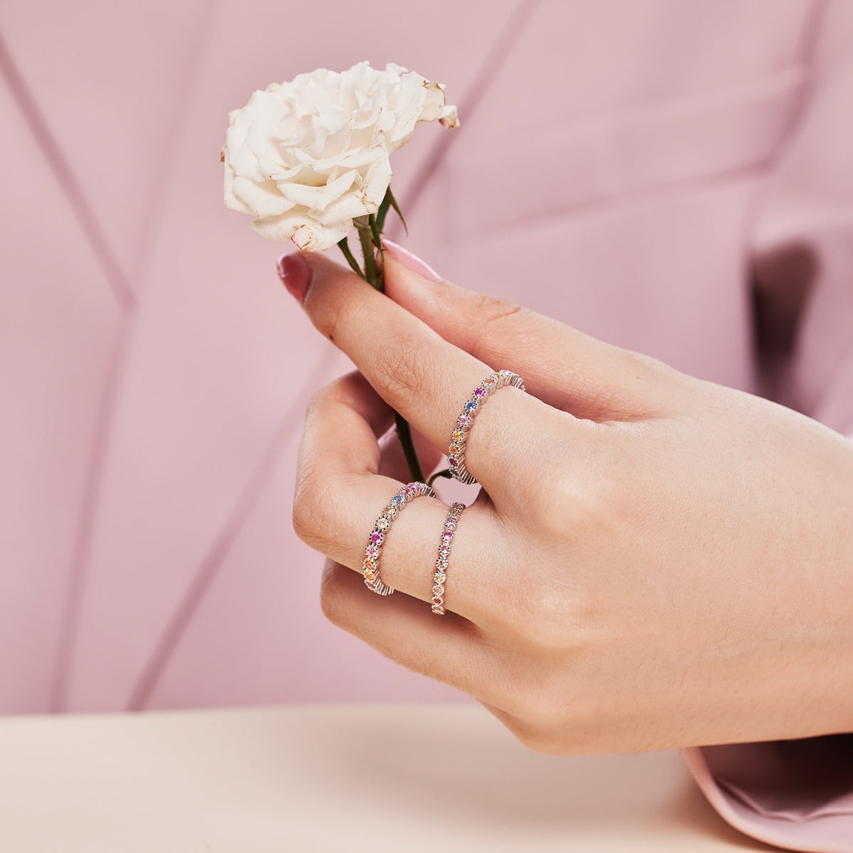 [HOT]Unique Scintillating Round Cut Daily Ring