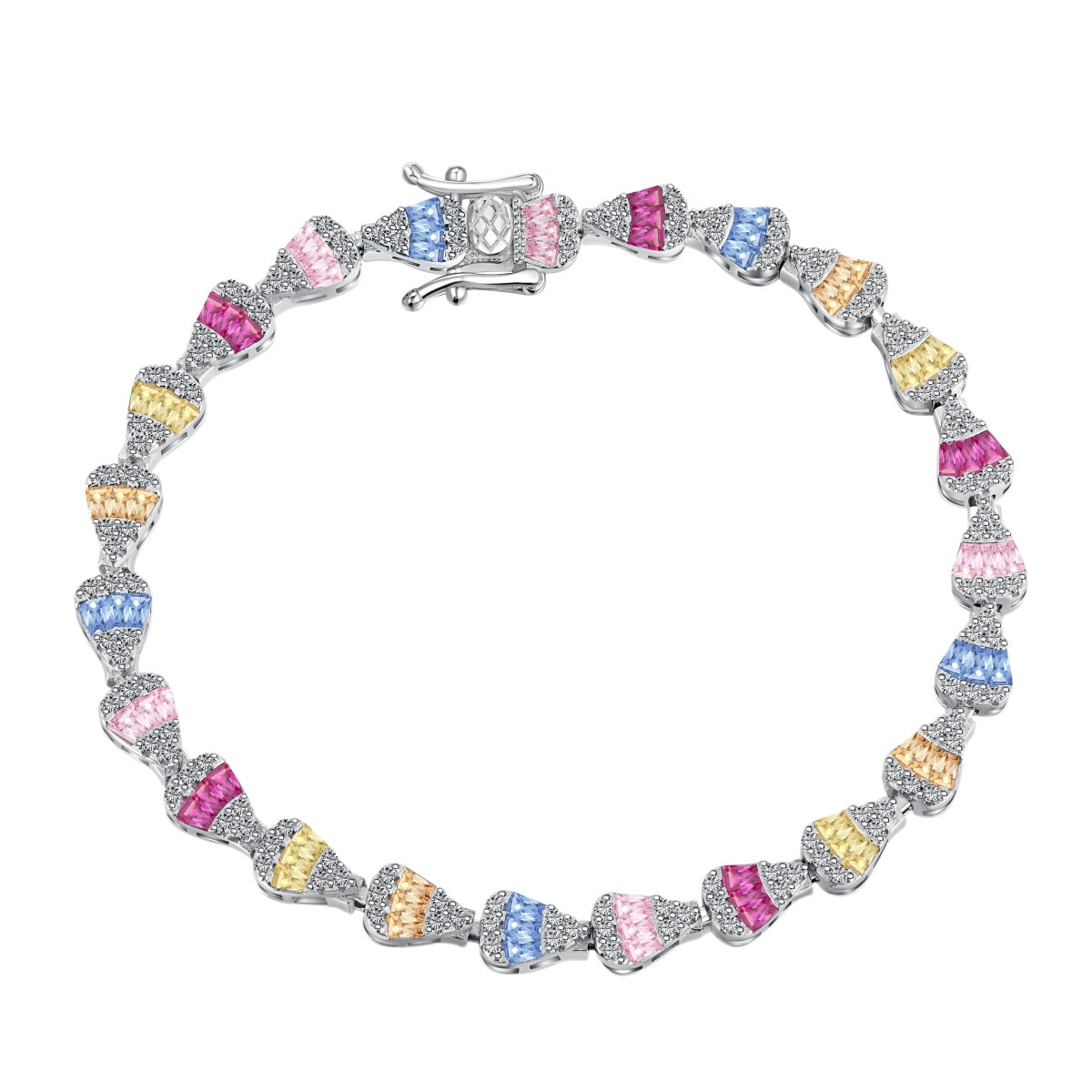 [HOT]Radiant Water Drop Shape Daily Bracelet