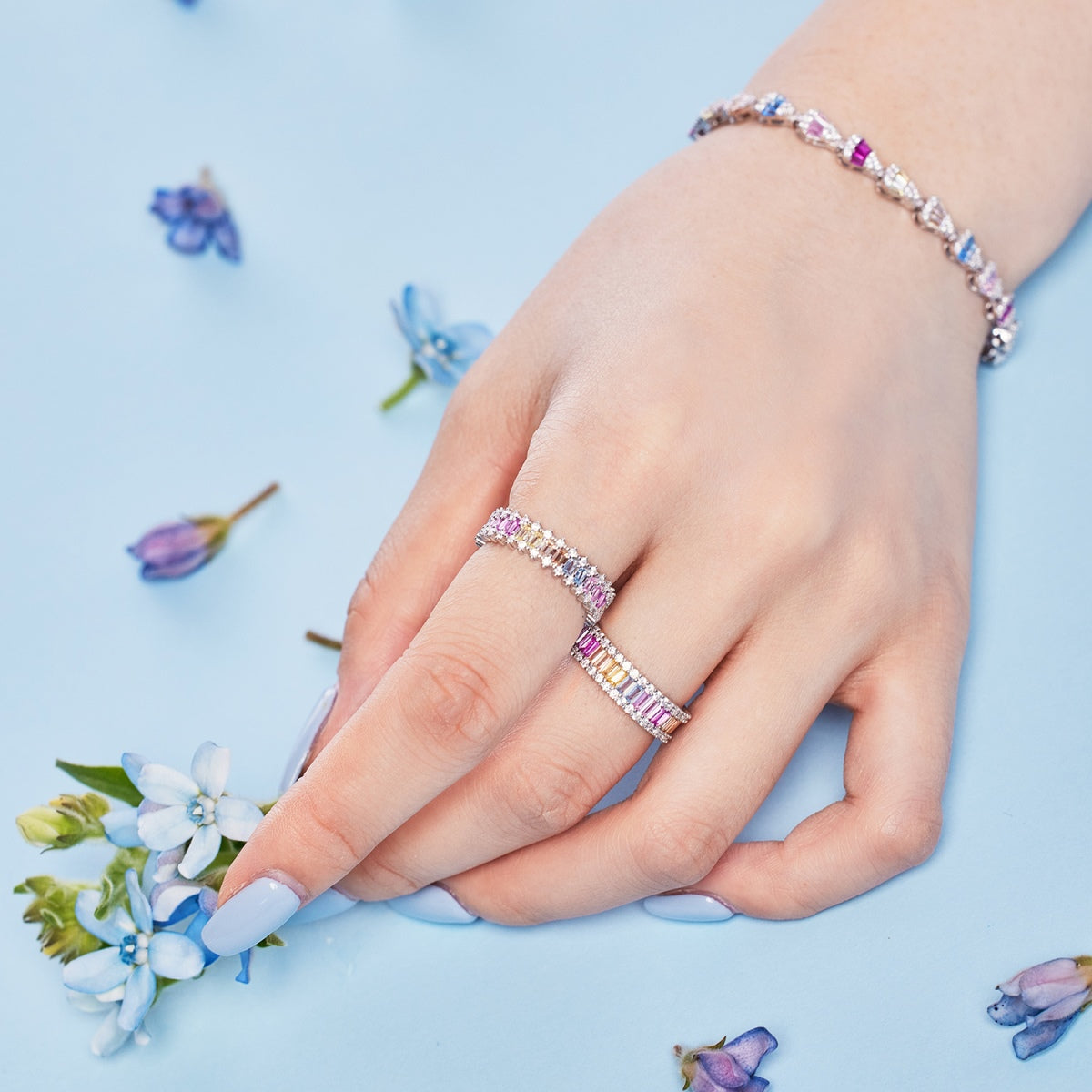 [HOT]Radiant Water Drop Shape Daily Bracelet