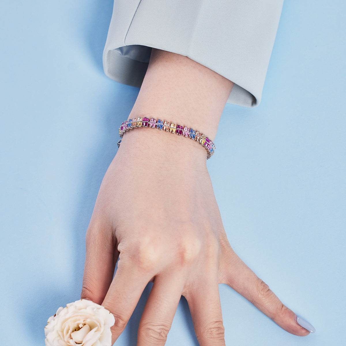[HOT]Sparkling Exquisite Multi Cut Party Bracelet
