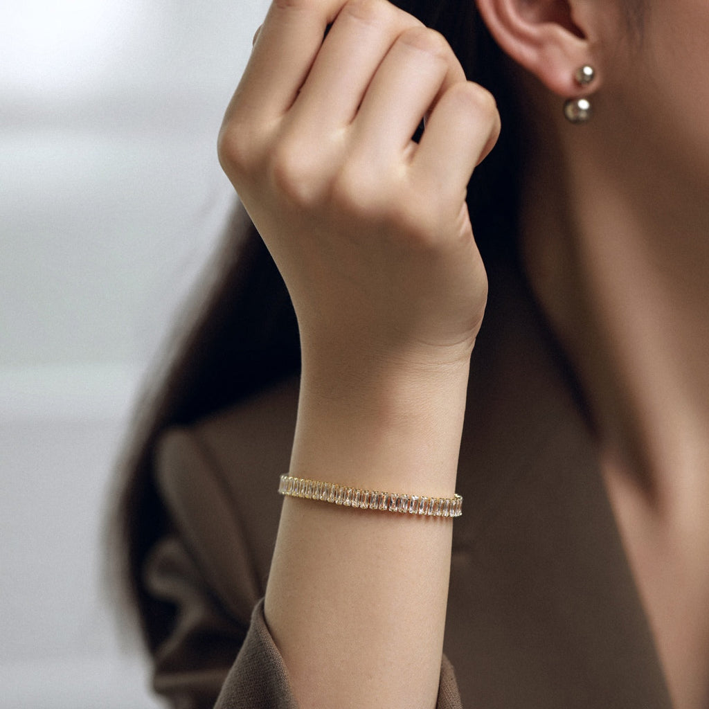 [HOT]Exquisite Emerald Cut Daily Bracelet