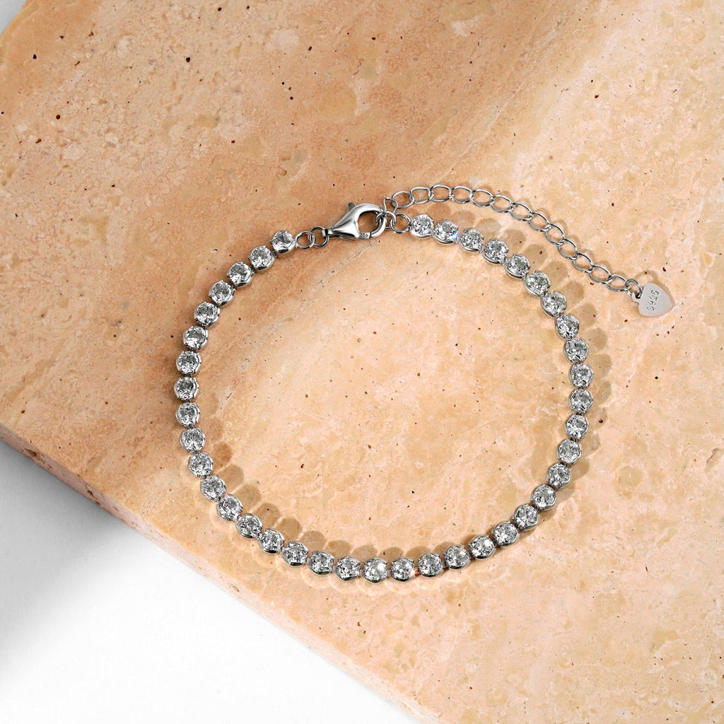 [HOT]Ornate  Sparkling Round Cut Daily Bracelet