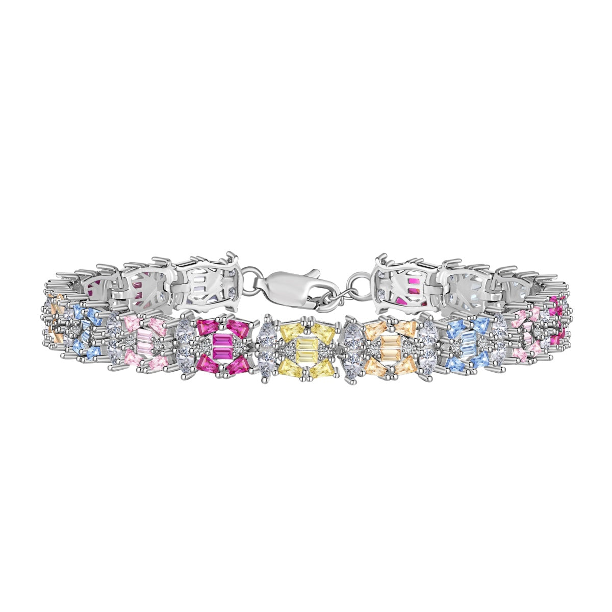 [HOT]Delicate Colorful Multi Cut Party Bracelet