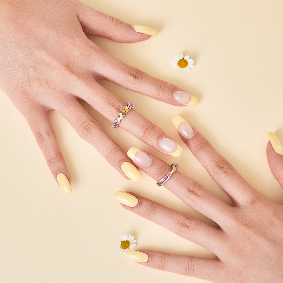 [HOT]Energetic Elegant Radiant Cut Party Ring