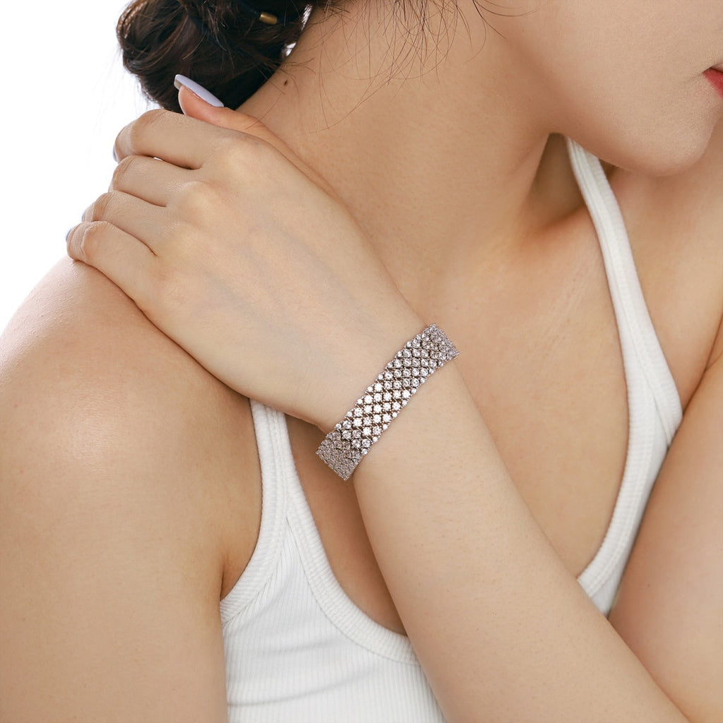 [HOT]Ornate Elegant Round Cut Party Bracelet