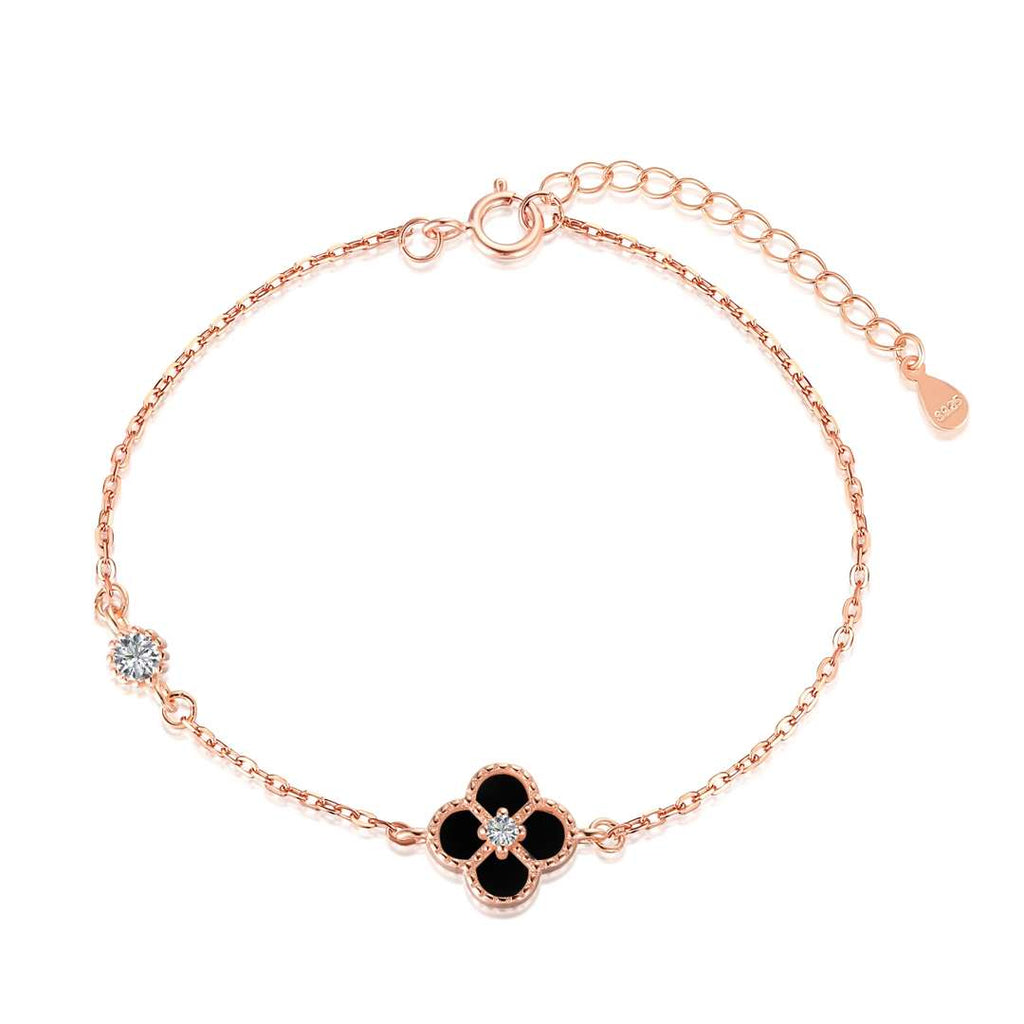 [HOT]Delicate Four Leaf Clover Bracelet