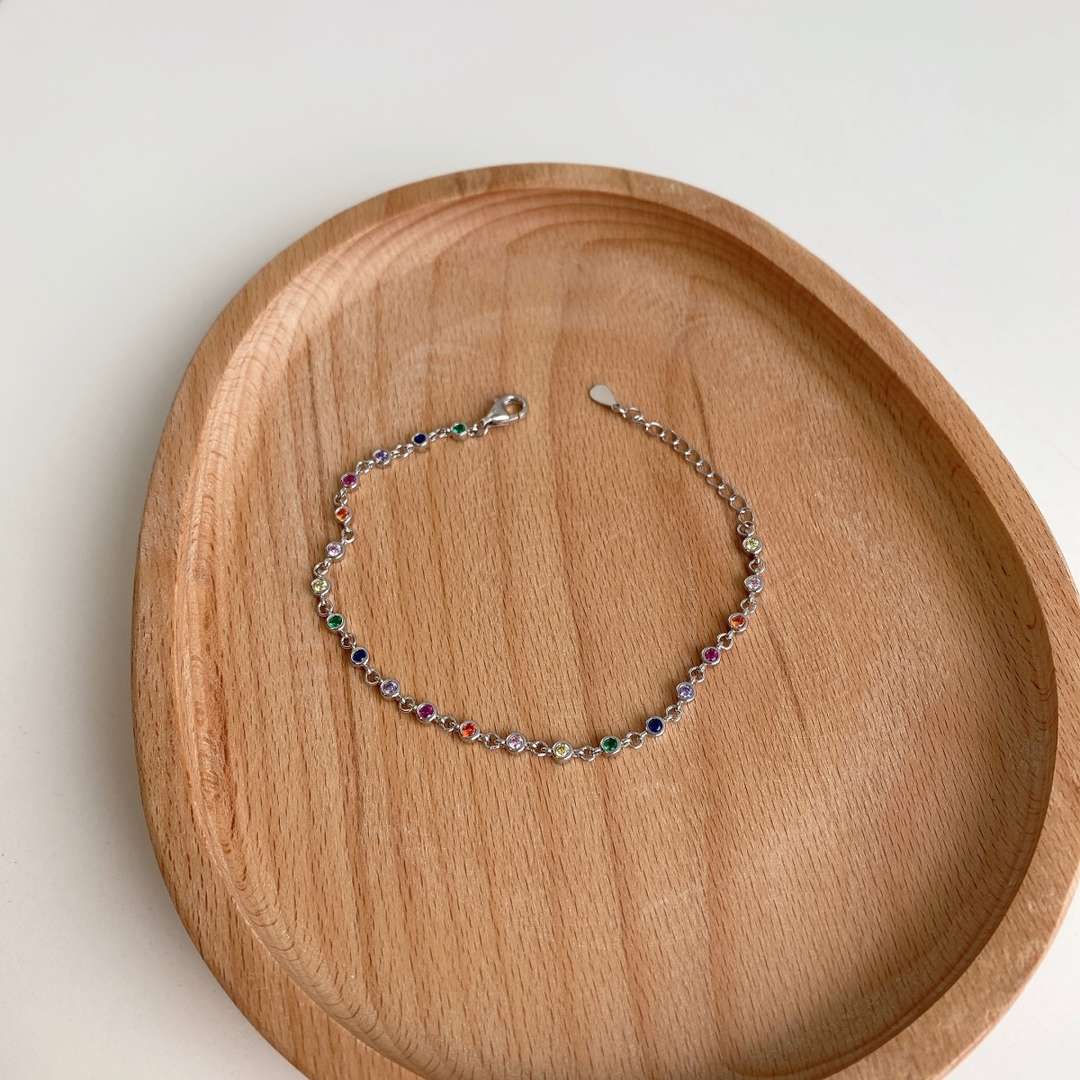 [HOT]Colorful Bead Array Bracelet