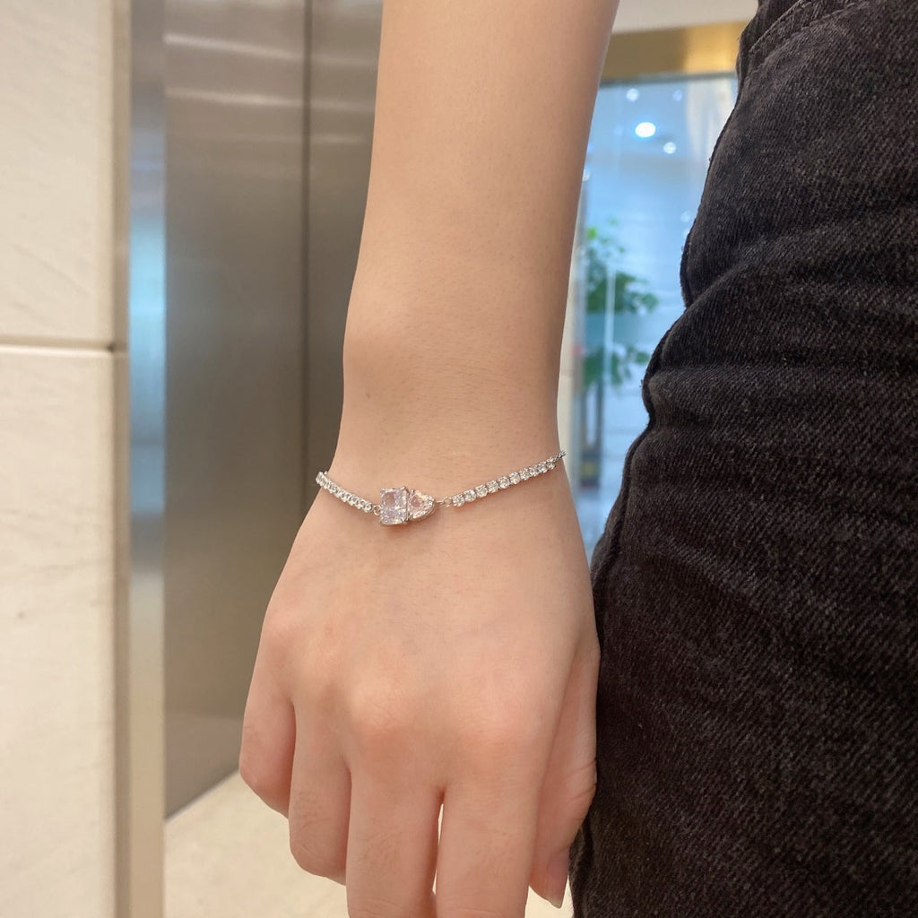 [HOT]Dazzling Unique Multi Shape Lover Bracelet