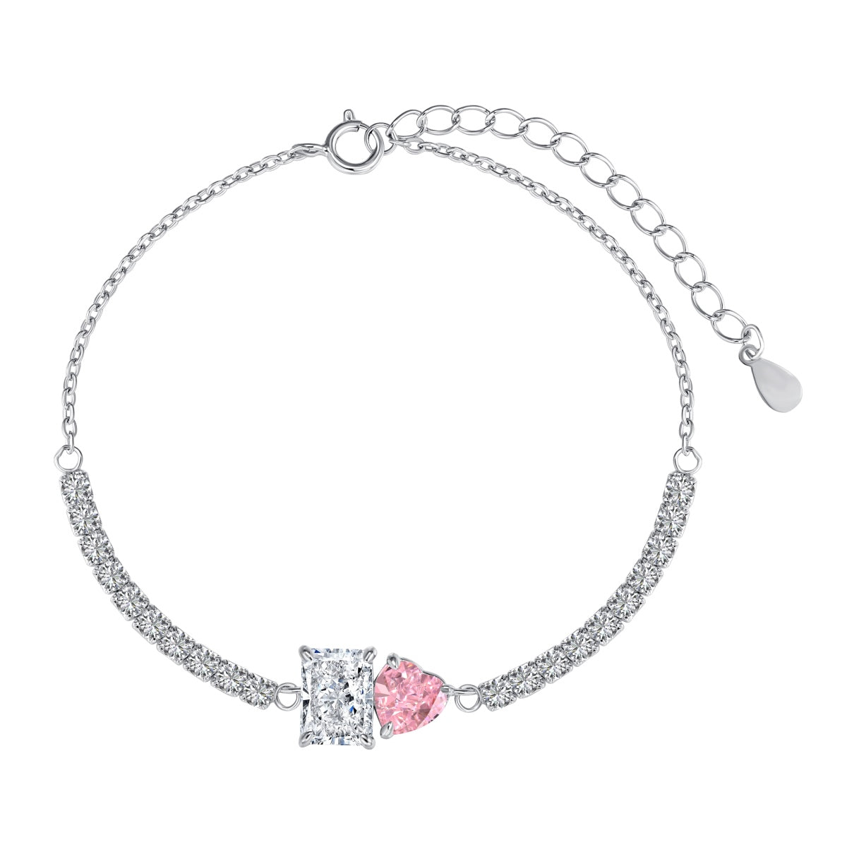 [HOT]Dazzling Unique Multi Shape Lover Bracelet