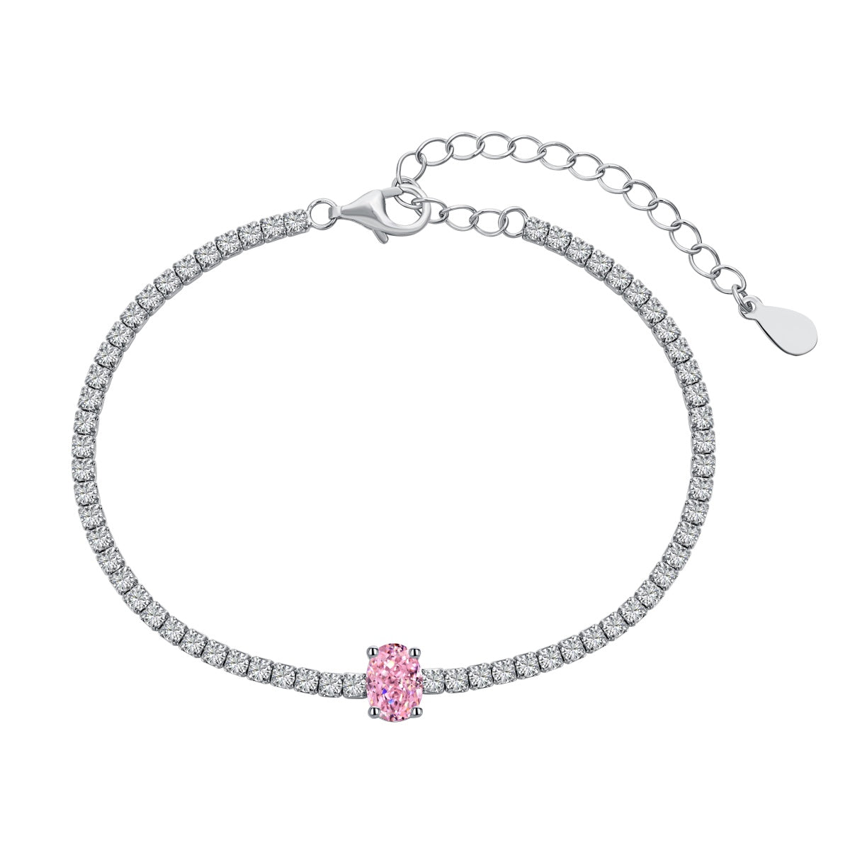 [HOT]0.75 Carat Exquisite Oval Cut Daily Bracelet