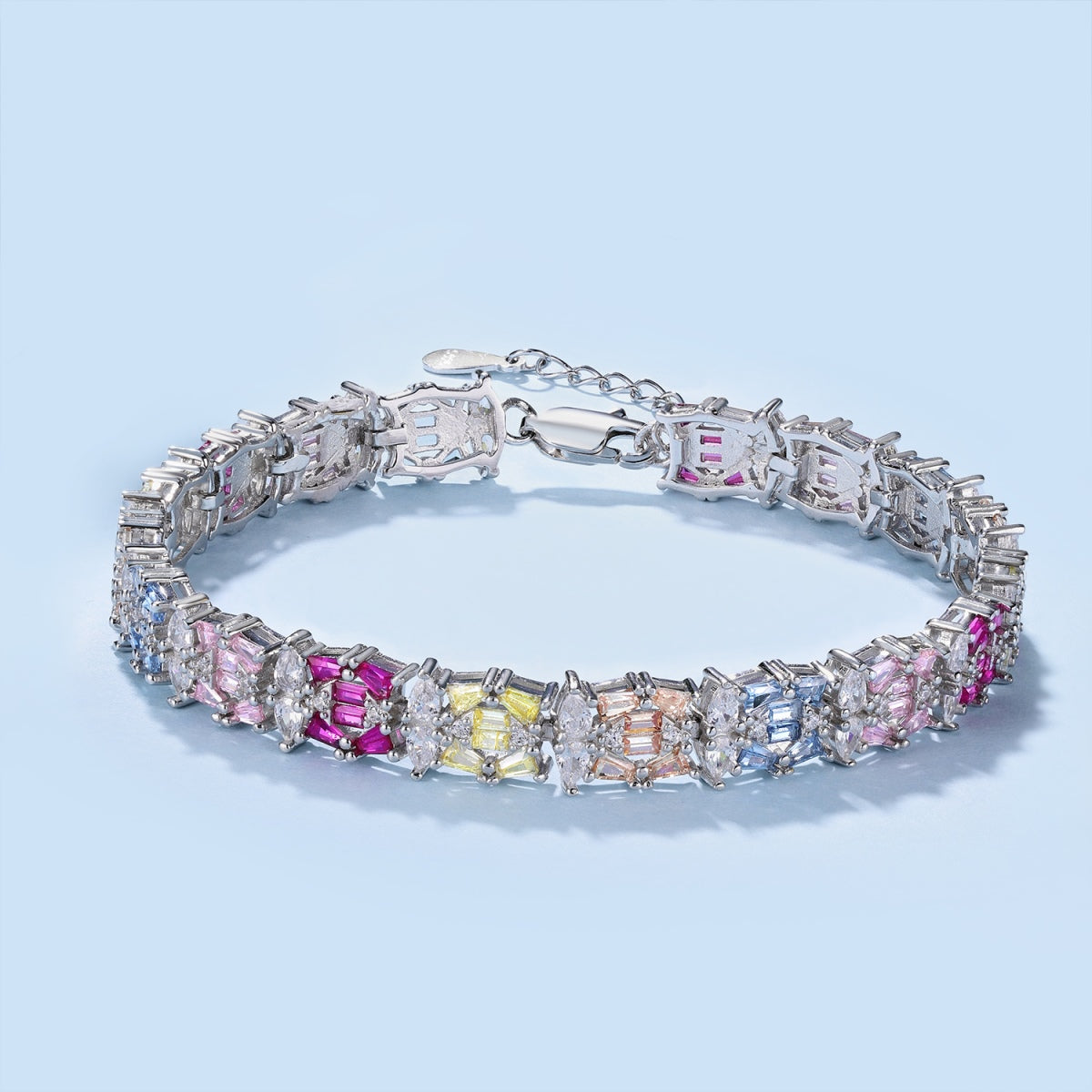 [HOT]Delicate Colorful Multi Cut Party Bracelet