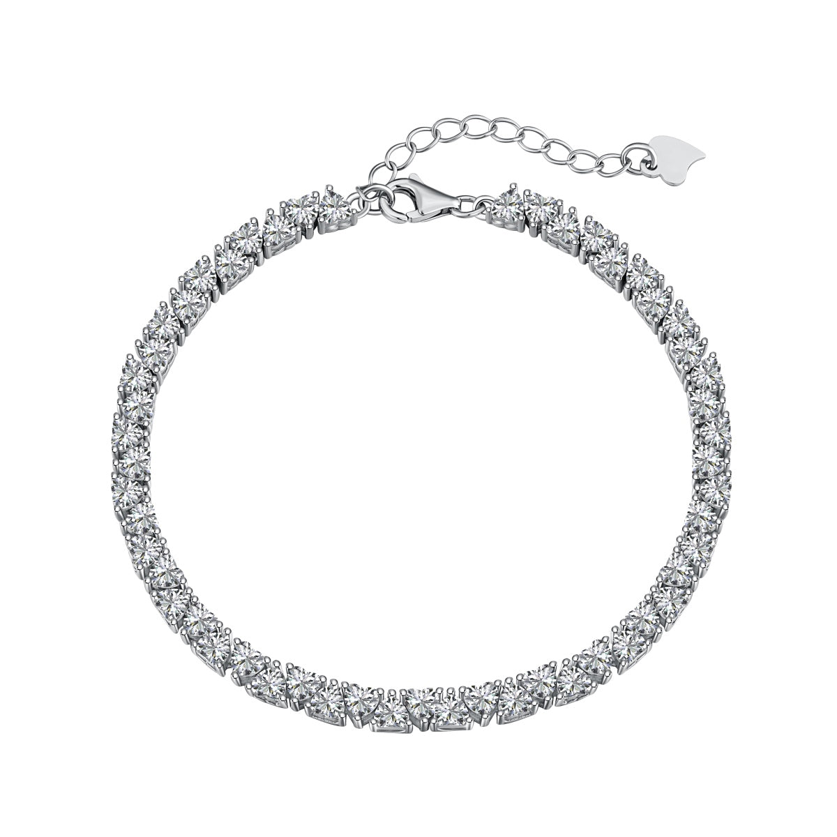 [HOT]Dazzling Romantic Heart Shape Lover Bracelet