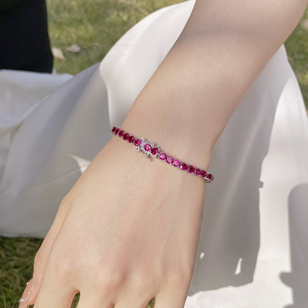 [HOT]Radiant Colorful Round Cut Party Bracelet