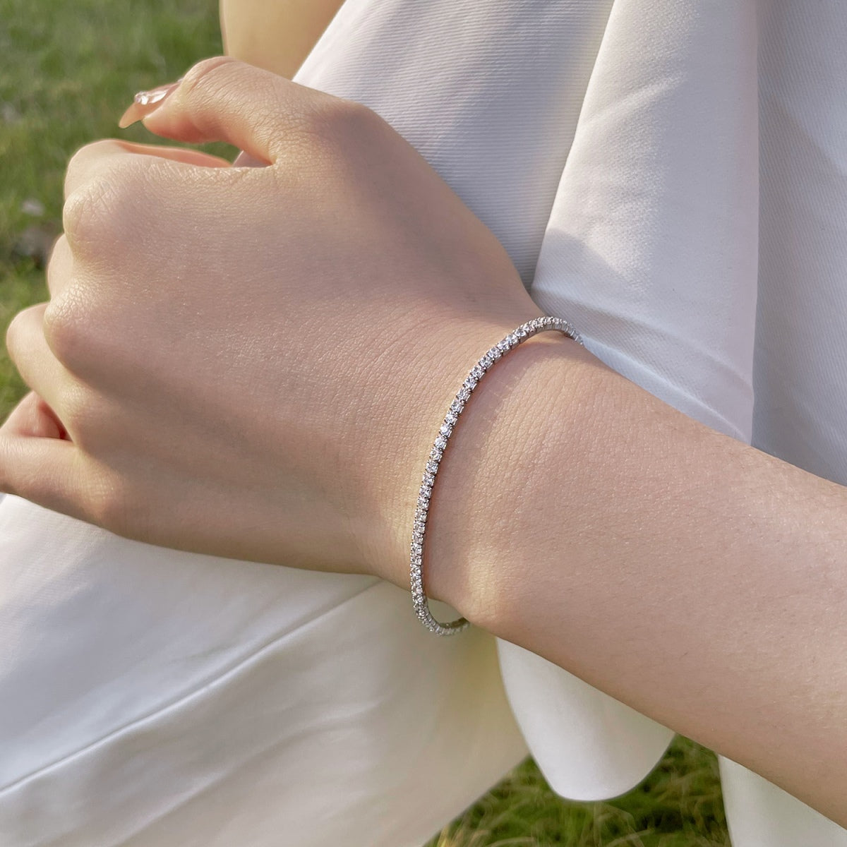 [HOT]Radiant Colorful Round Cut Party Bracelet