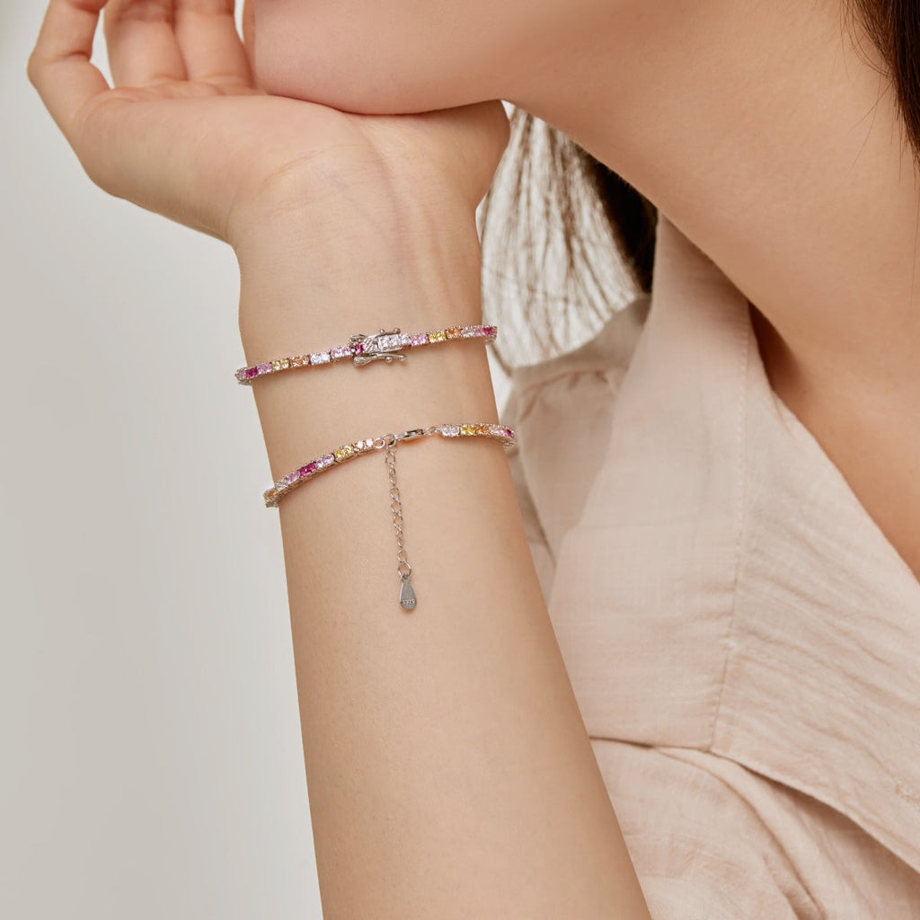 [HOT]Delicate Romantic Heart Shape Lover Bracelet