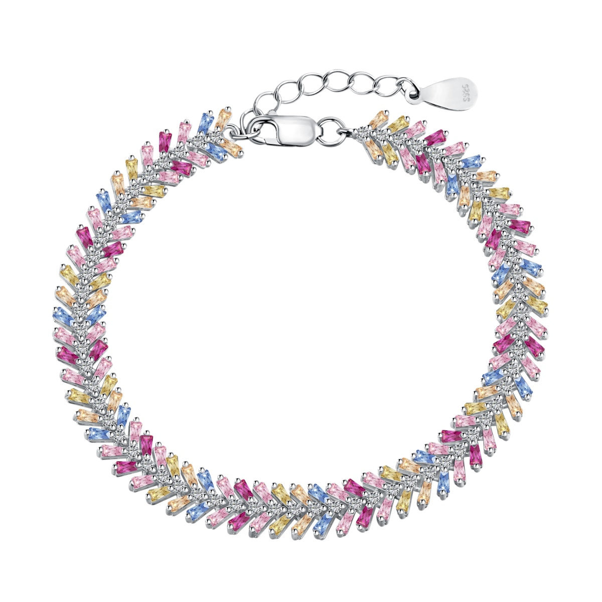 [HOT]Dainty Radiant Emerald Cut Daily Bracelet