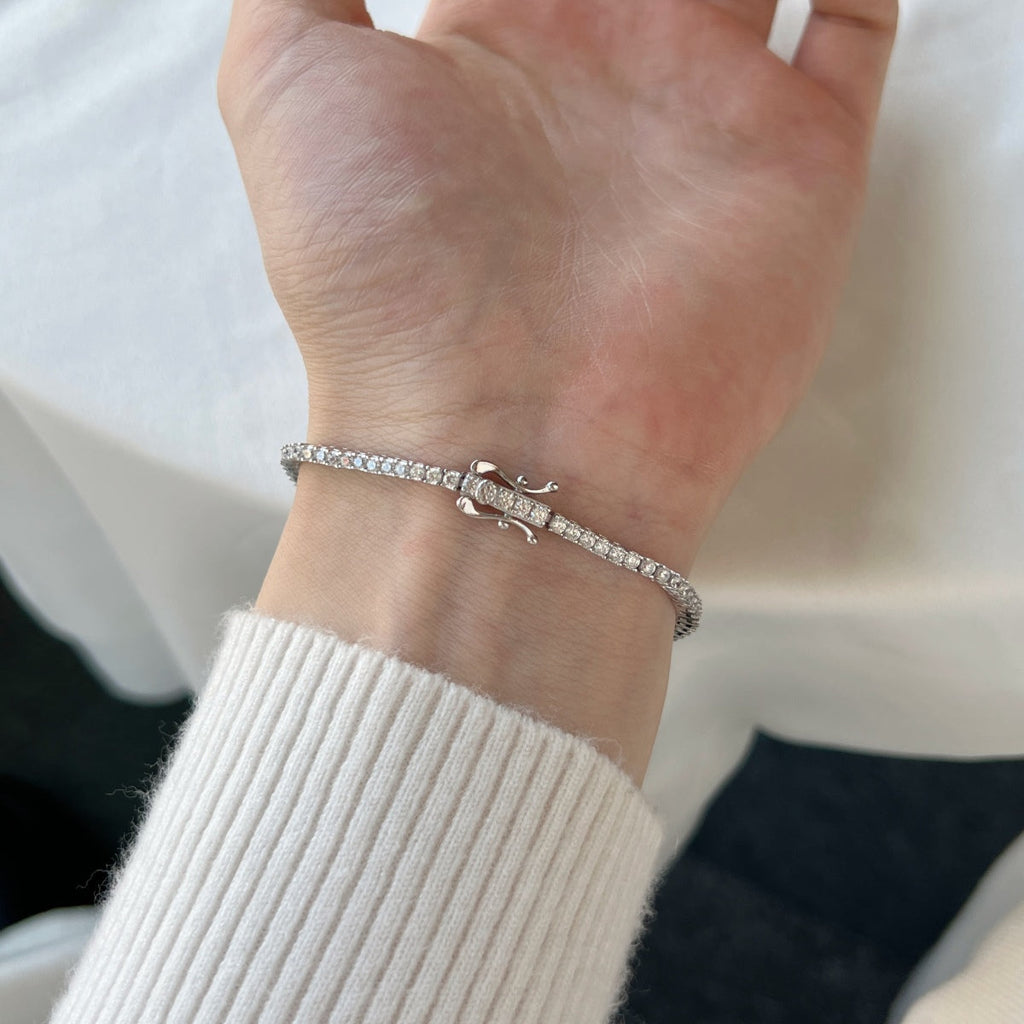 [HOT]Dazzling Exquisite Round Cut Daily Bracelet