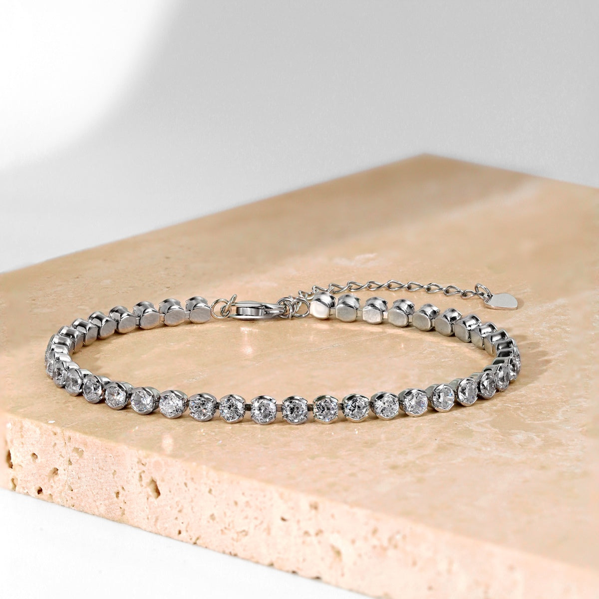 [HOT]Dazzling Sparkling Round Cut Daily Bracelet