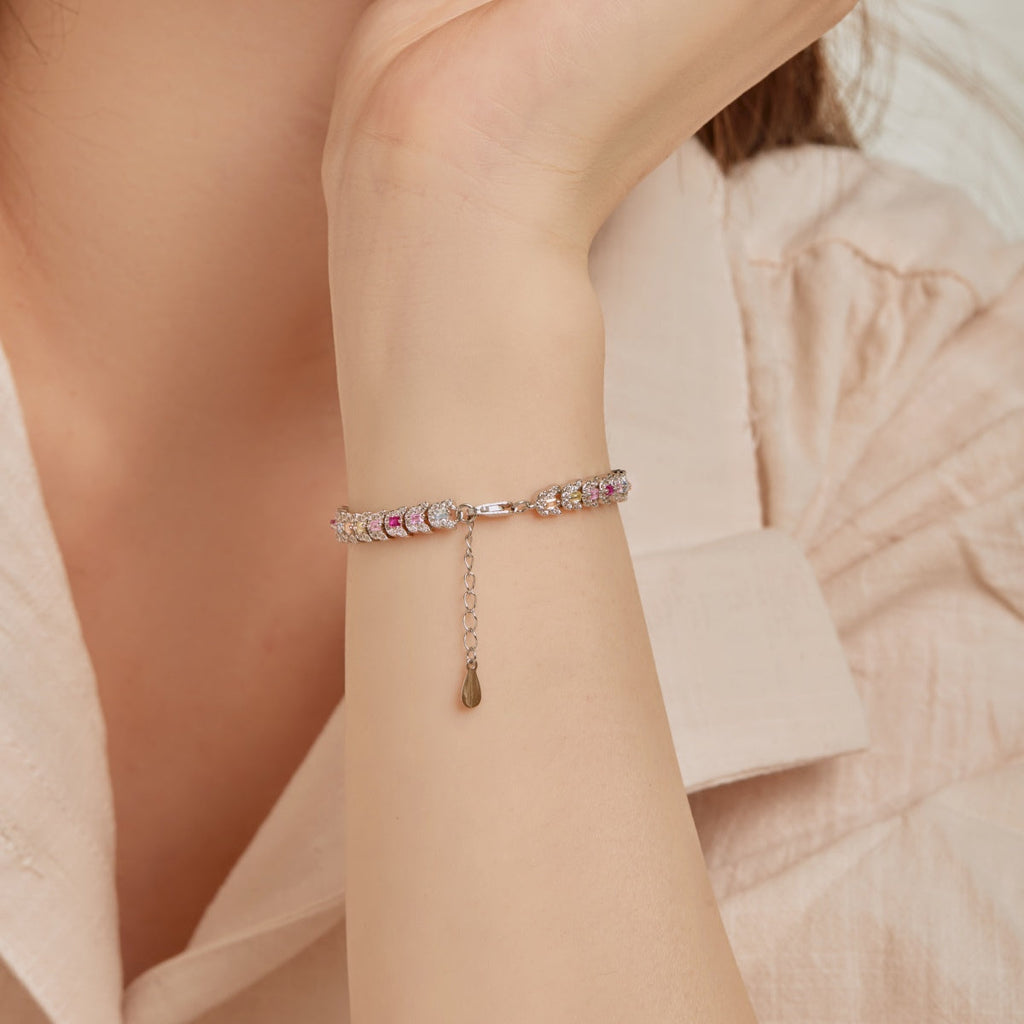 [HOT]Delicate Colorful Multi Cut Daily Bracelet