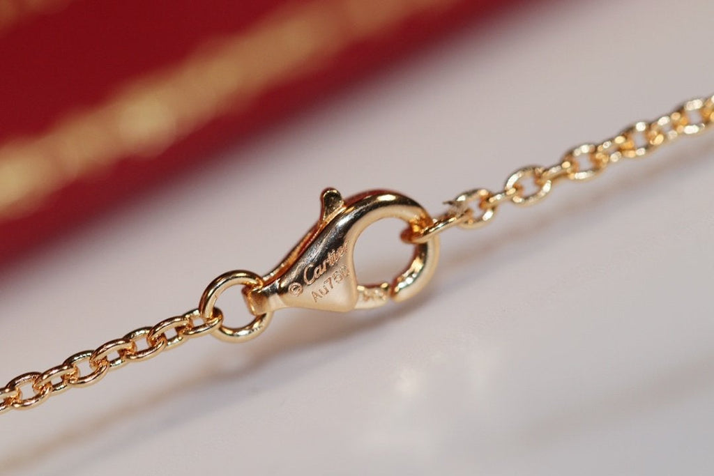 LOVE NECKLACE ROSE GOLD AND SILVER