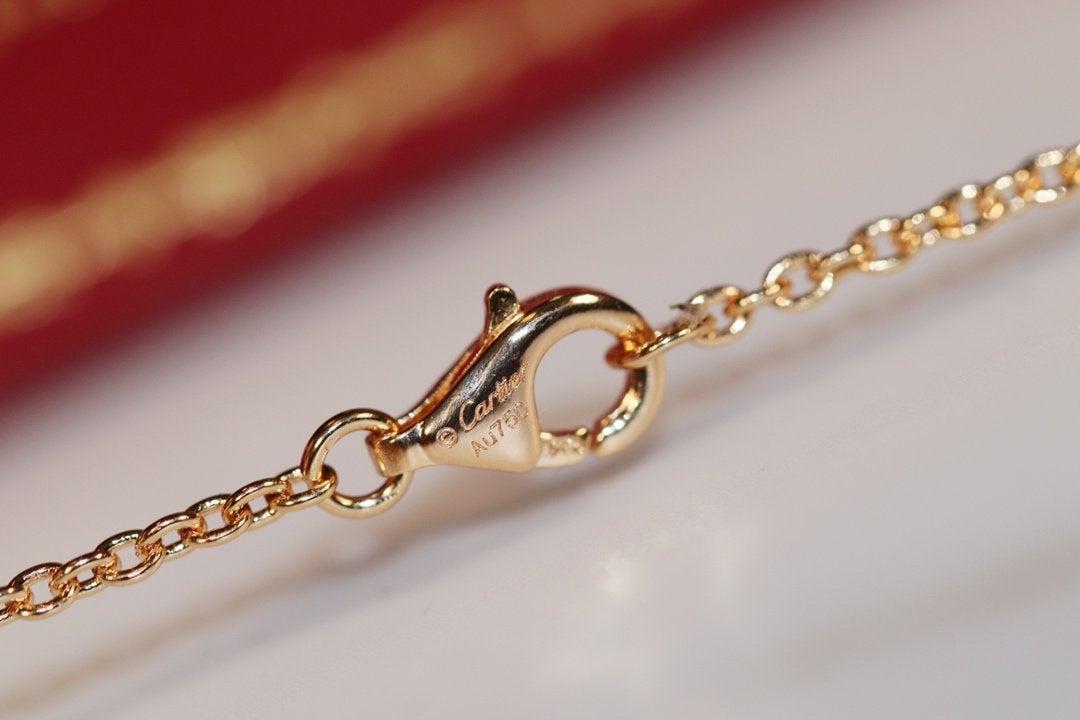 LOVE NECKLACE ROSE GOLD AND SILVER