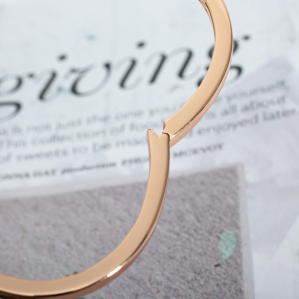 DREAM BRACELET OPEN ROSE GOLD MOP DIAMOND