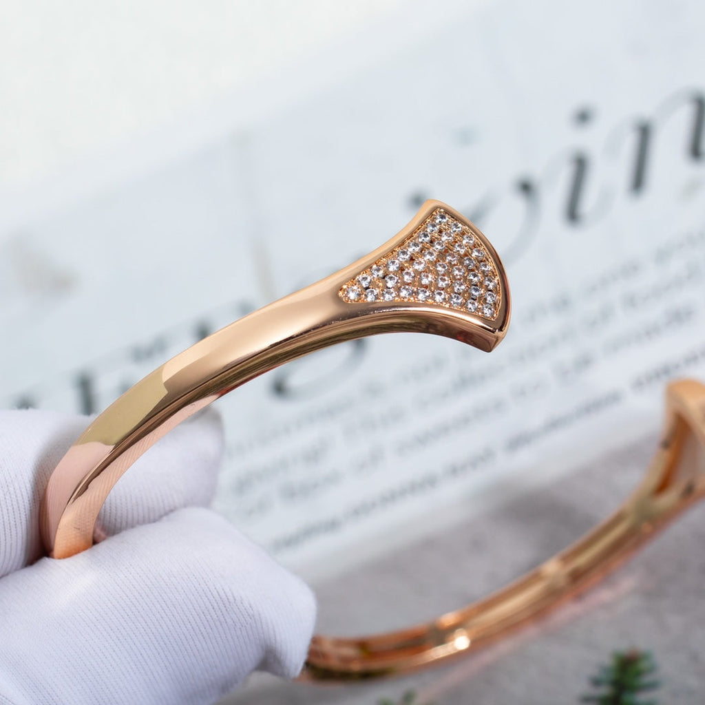 DREAM BRACELET OPEN ROSE GOLD MOP DIAMOND