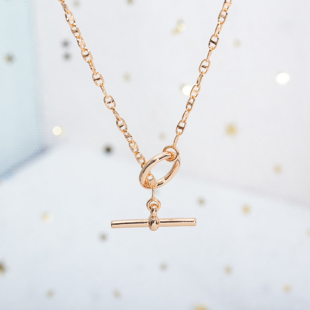 ECHAPPEE NECKLACE ROSE GOLD