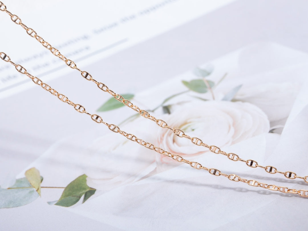 ECHAPPEE NECKLACE ROSE GOLD