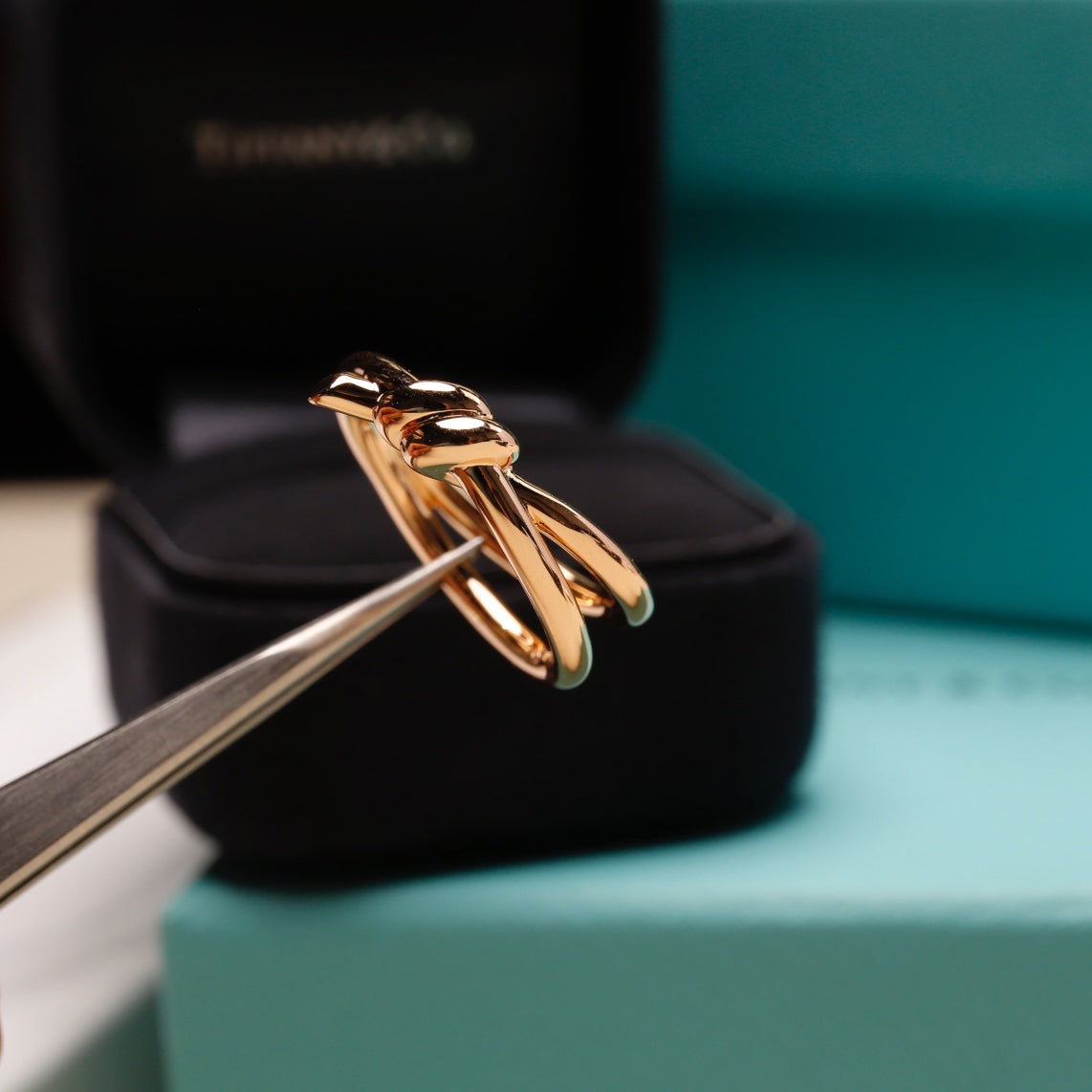 KNOT RING ROSE GOLD