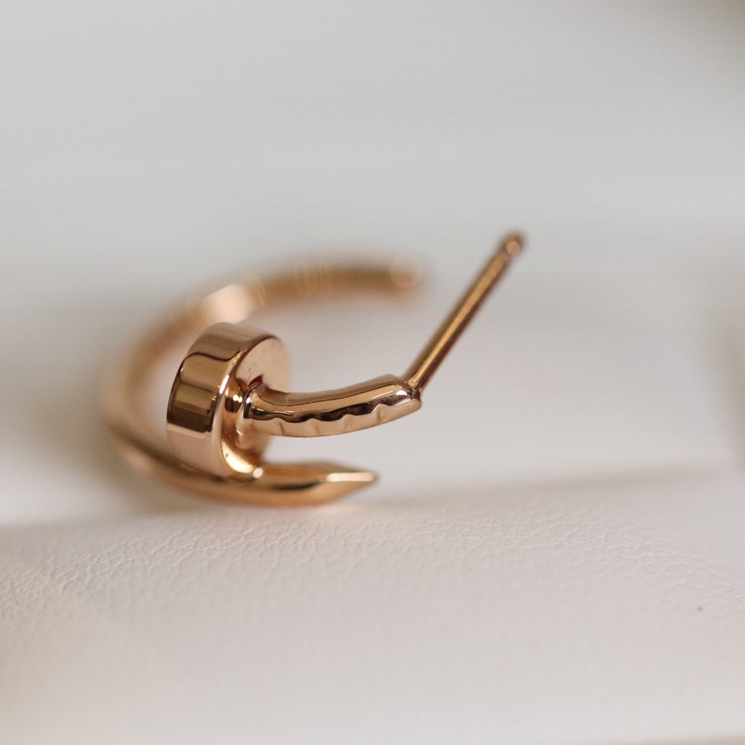 JUSTE EARRINGS ROSE GOLD