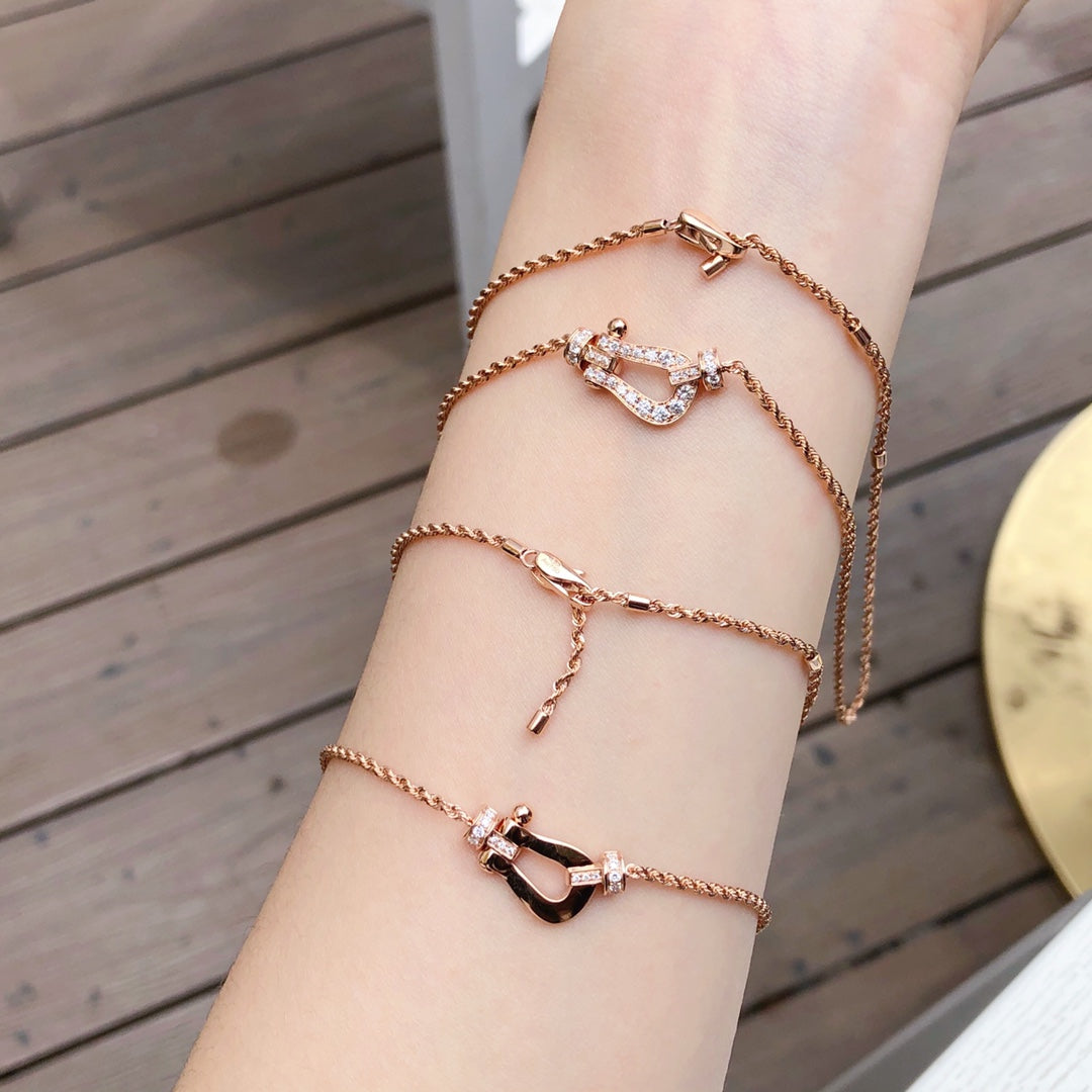 FORCE 10 ROSE GOLD DIAMOND NECKLACE
