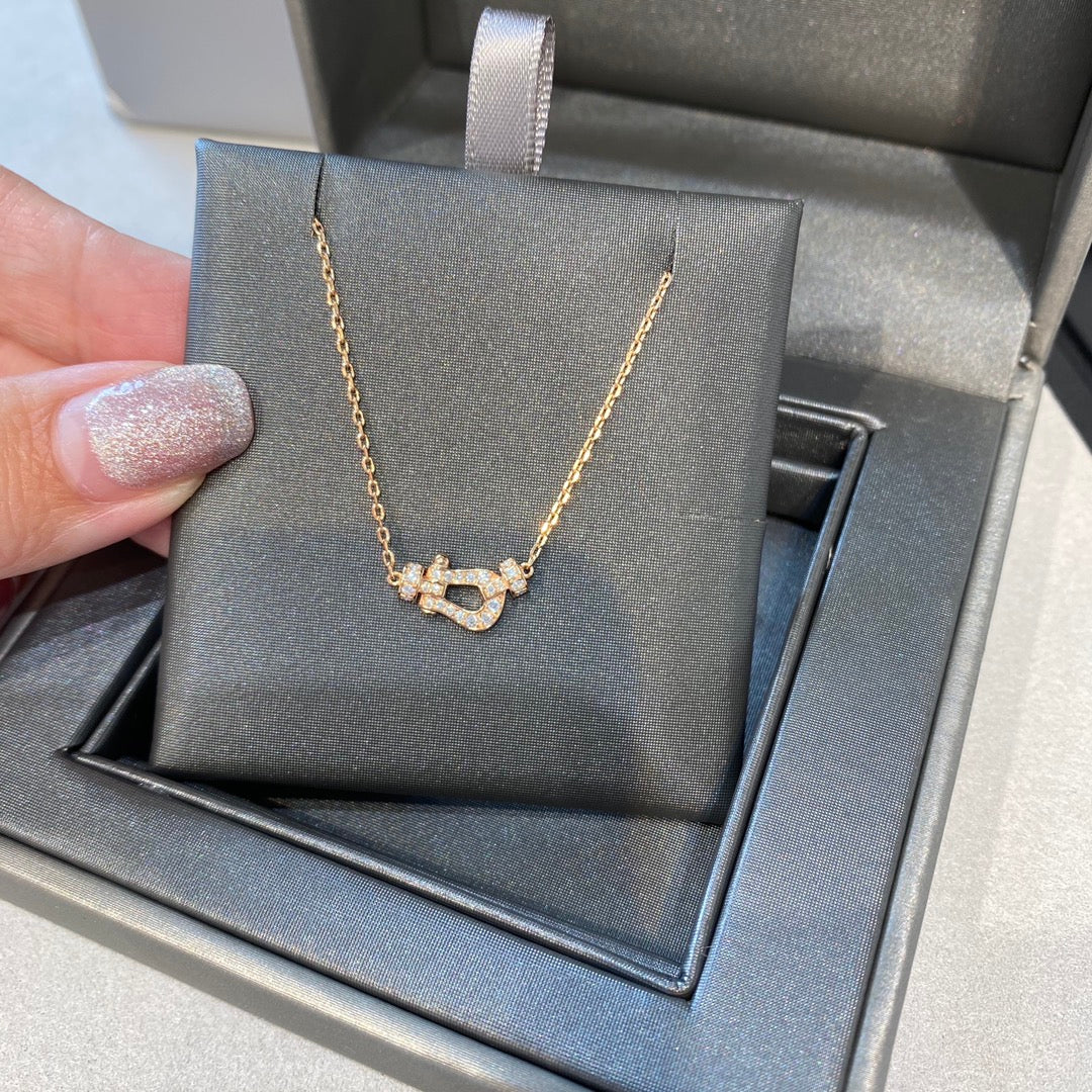FORCE 10 DIAMOND ROSE GOLD NECKLACE MINI MODEL