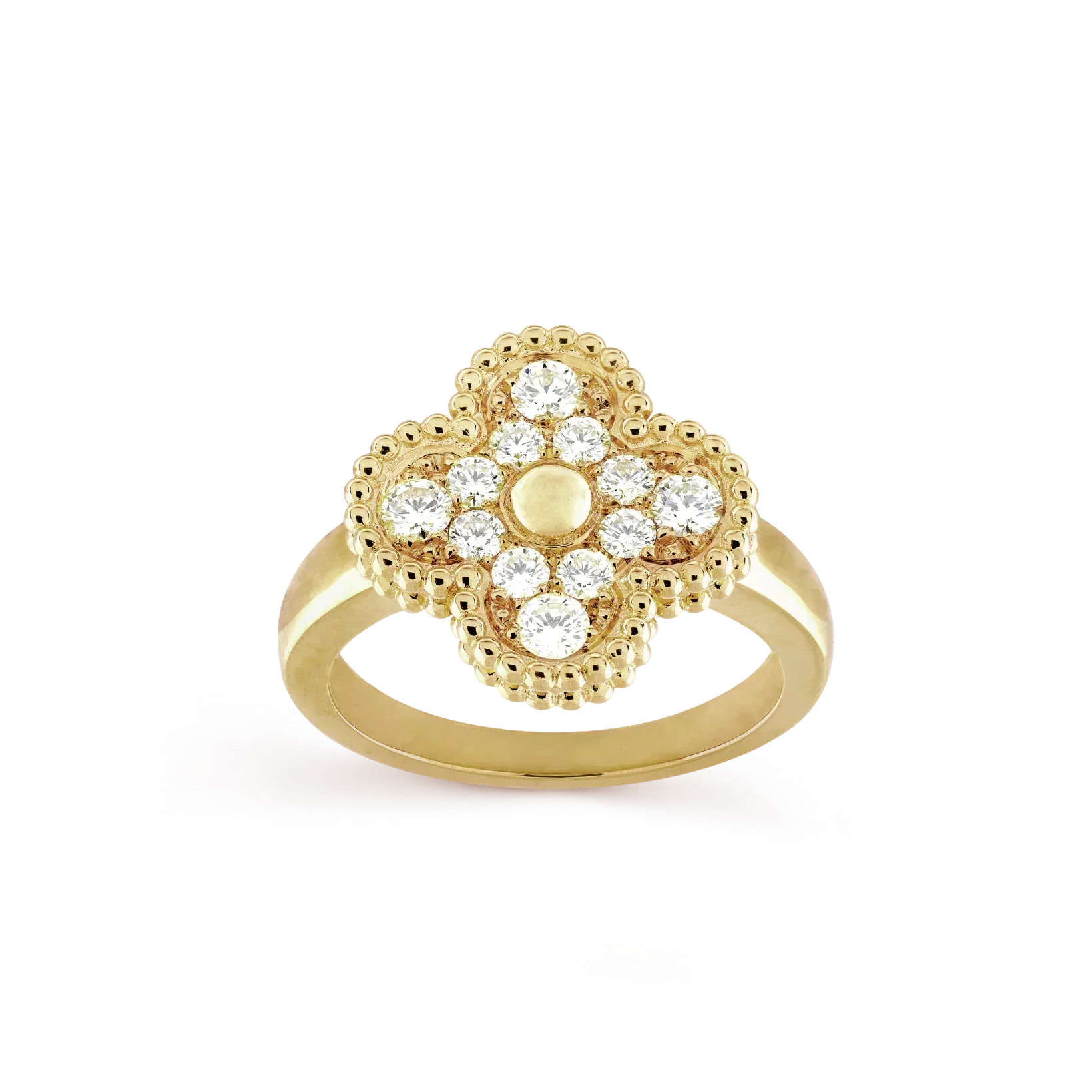 CLOVER DIAMOND RING