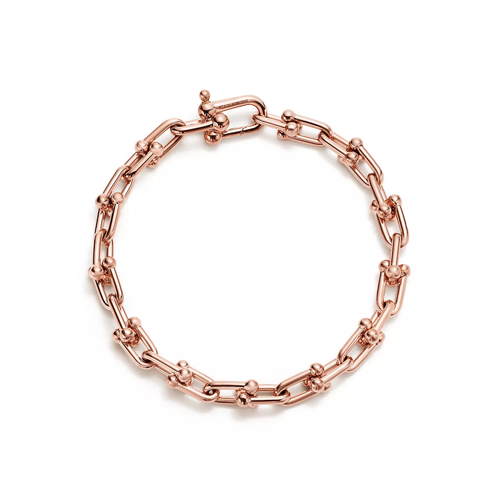 HARDWEAR SMALL LINK 26 MOTIF ROSE GOLD BRACELET