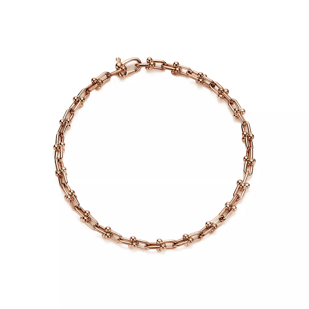 HARDWEAR MICRO LINK 44 MOTIF ROSE GOLD BRACELET