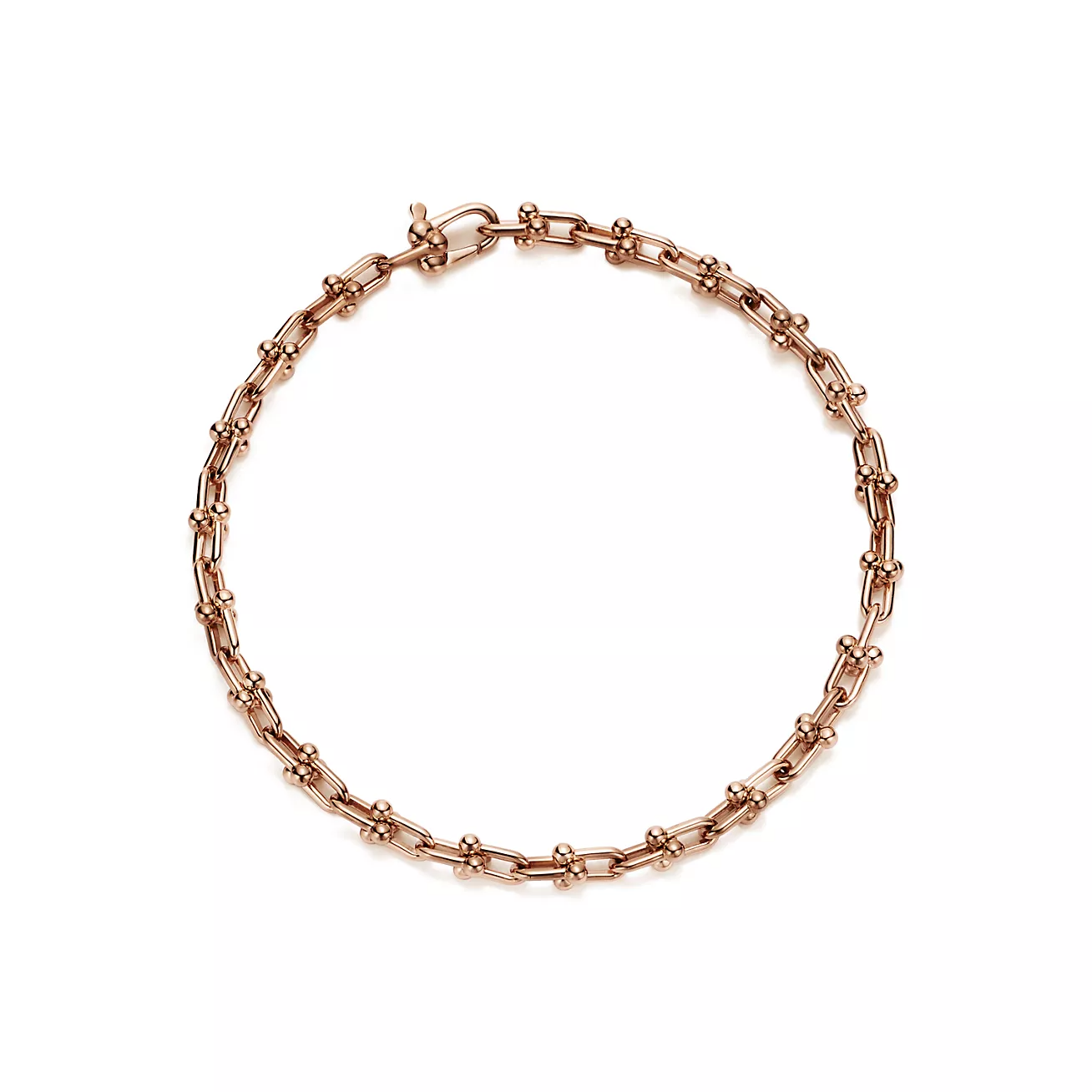 HARDWEAR MICRO LINK 44 MOTIF ROSE GOLD BRACELET
