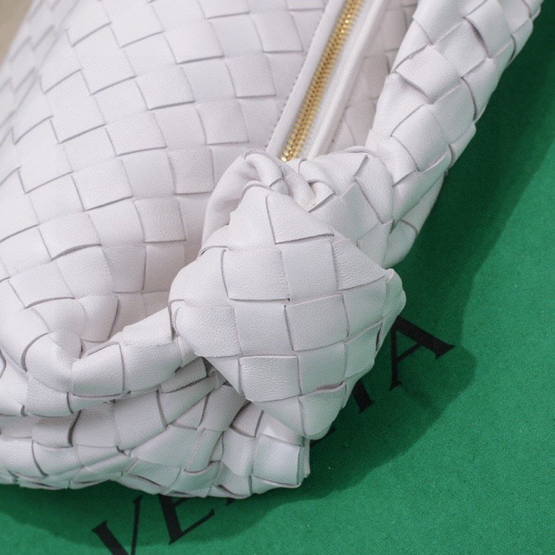 SMALL JODIE 48 WHITE LAMBSKIN
