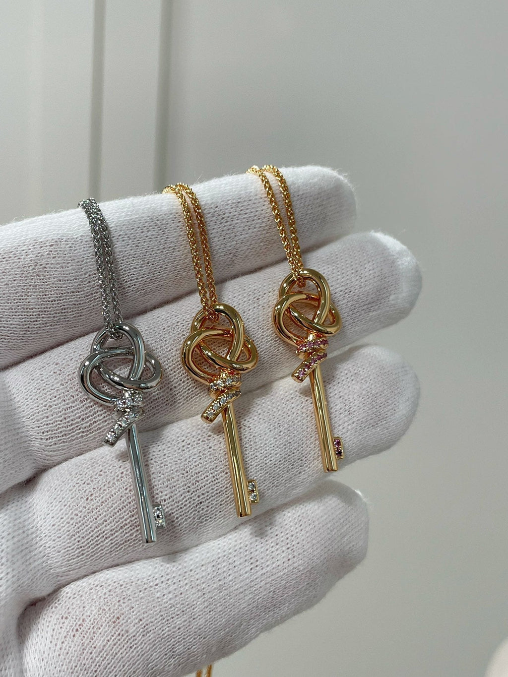 TIFFAN KEY WOVEN NECKLACE
