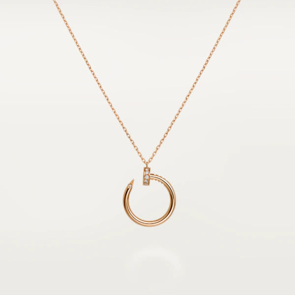 JUSTE NECKLACE ROSE GOLD