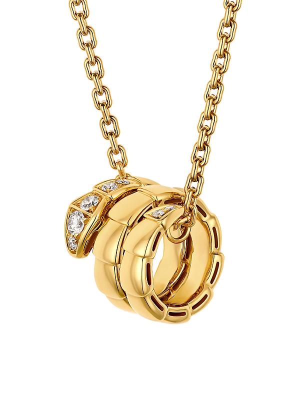 SERPENTI GOLD NECKLACE DIAMOND
