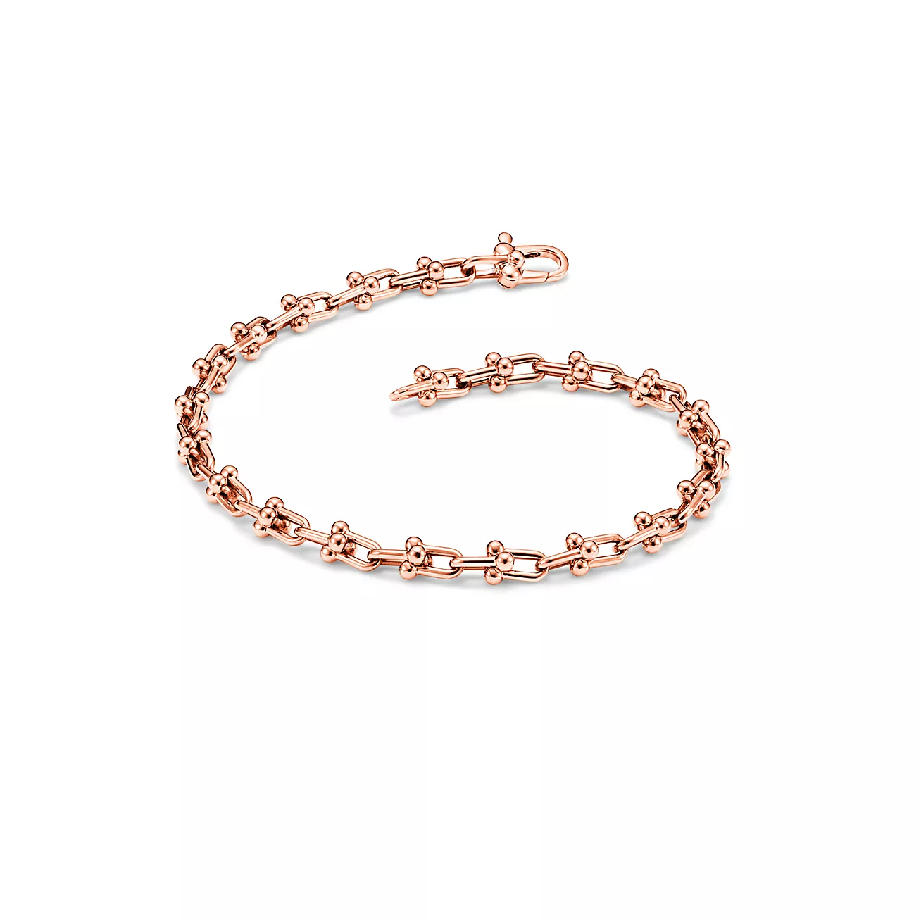 HARDWEAR MICRO LINK 44 MOTIF ROSE GOLD BRACELET