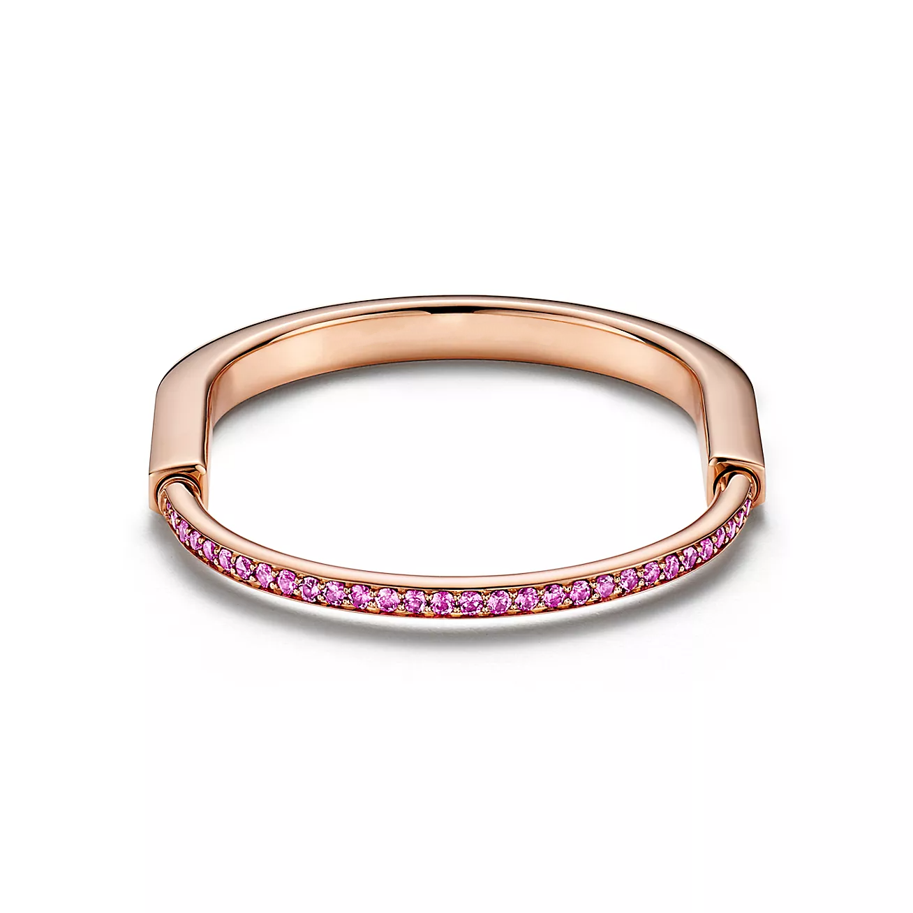 LOCK BRACELET ROSE DIAMOND ROSE GOLD