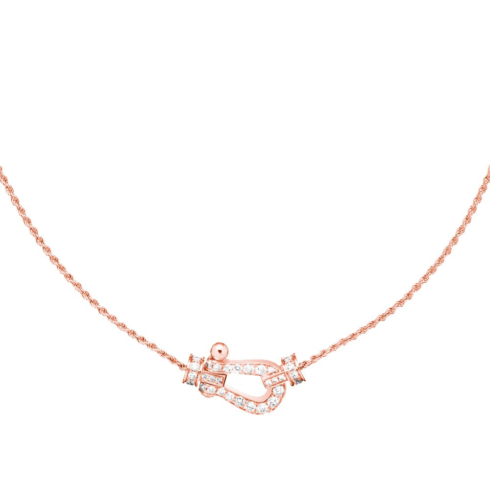 FORCE 10 ROSE GOLD DIAMOND NECKLACE