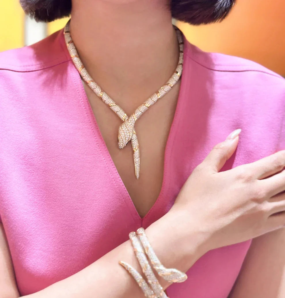 [NEW]HAUTE COUTURE SERPENTI NECKLACE