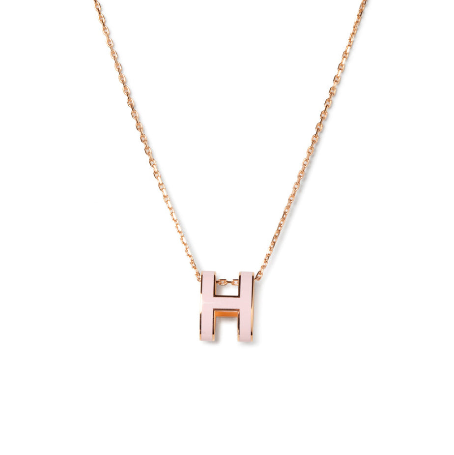 POP H PEDANT PINK GOLD