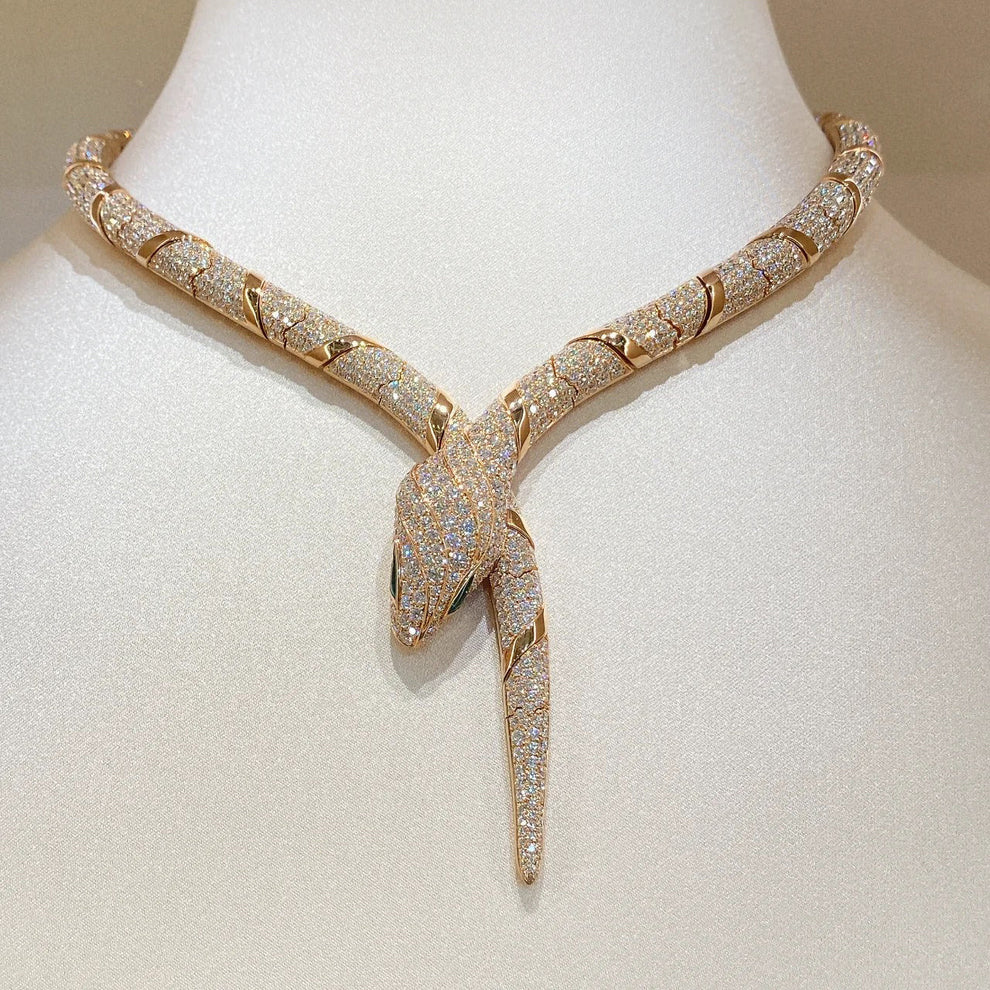 [NEW]HAUTE COUTURE SERPENTI NECKLACE