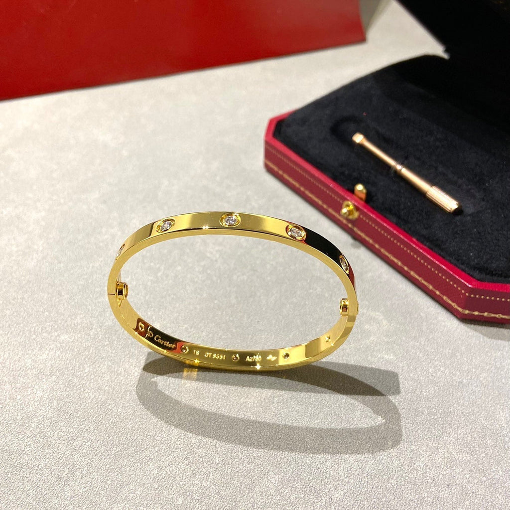 LOVE BRACELET 6.1MM 10 DIAMONDS