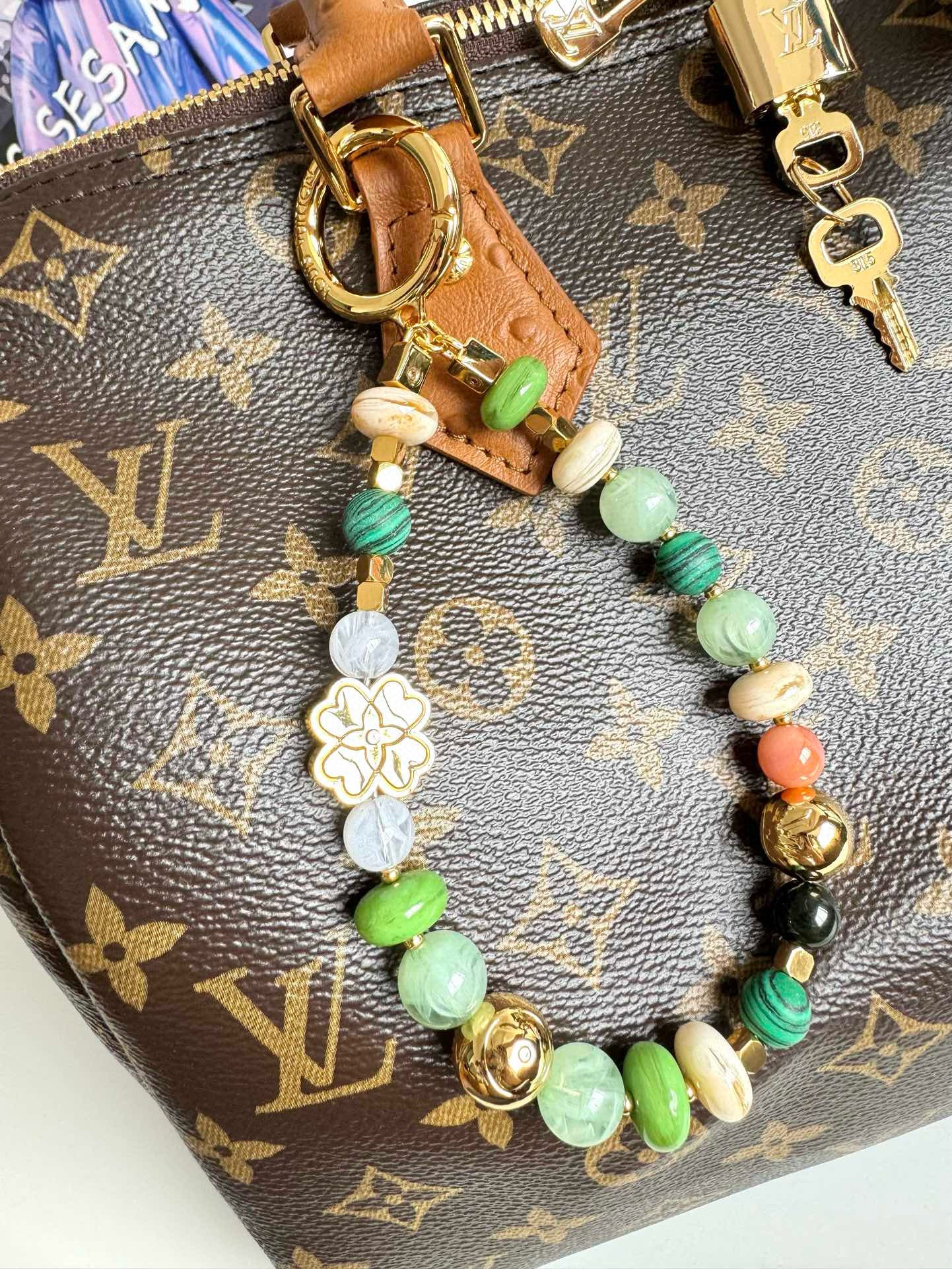 LV SPEEDY SOFT 30 BOHO BROWN MONOGRAM CANVAS GOLD HARDWARE