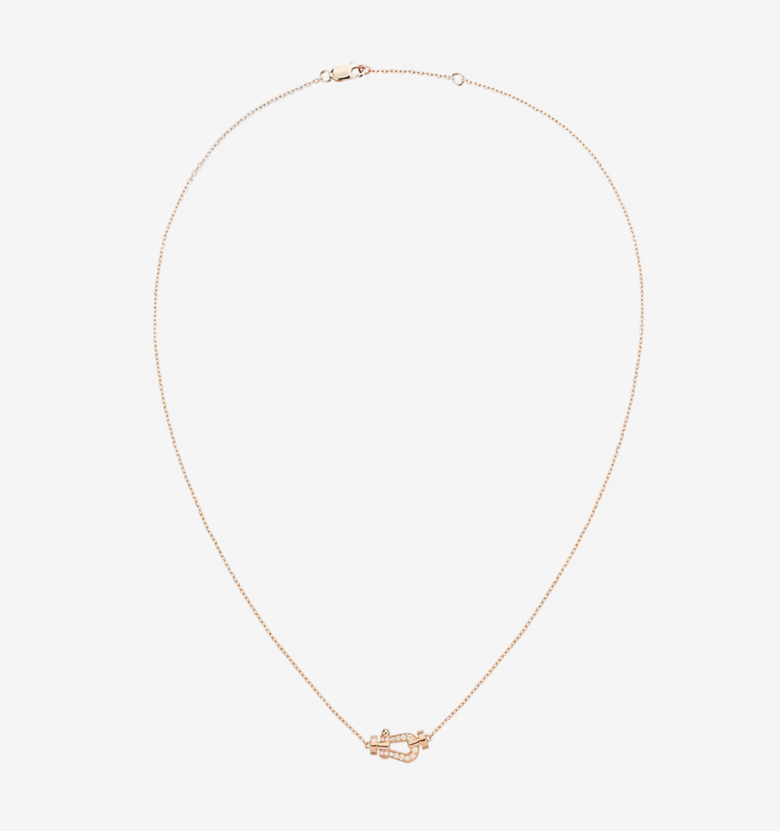 FORCE 10 DIAMOND ROSE GOLD NECKLACE MINI MODEL